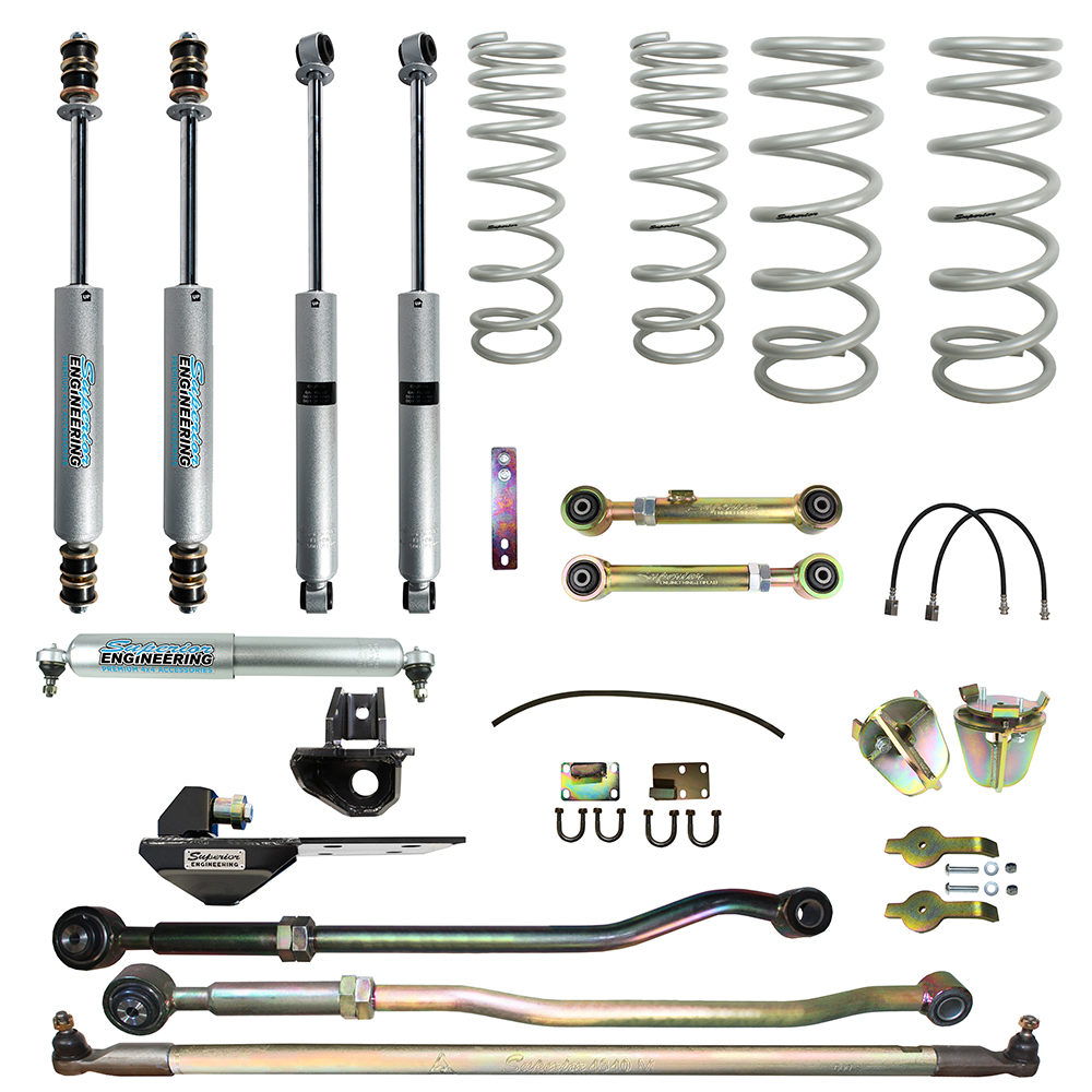 Superior Engineering 5 Inch (125mm) Lift Kit Suitable For Nissan Patrol GU 2000 on Wagon 4.8lt - SUP-GU2-W48-KIT-5INCH